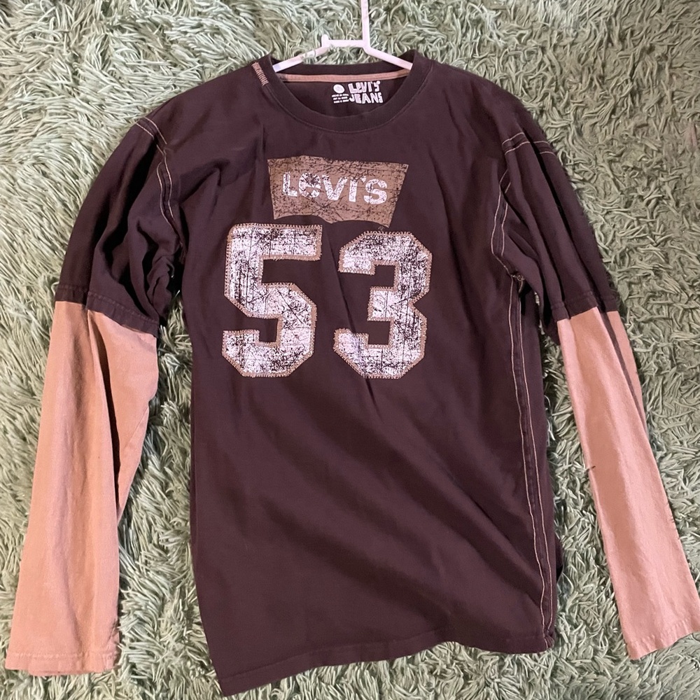 Levi's Brown Long Sleeve Shirt